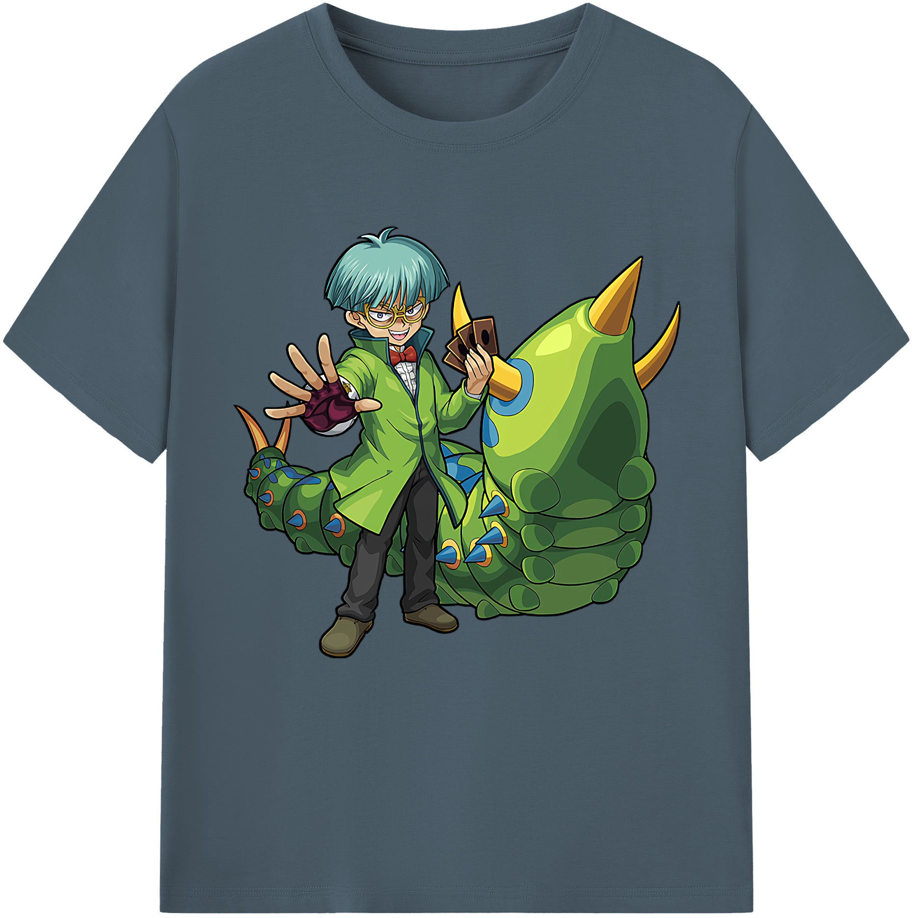 （画像用） 遊☆戯☆王 Yu-Gi-Oh! 綿100％半袖Tシャツ（フロントプリント）